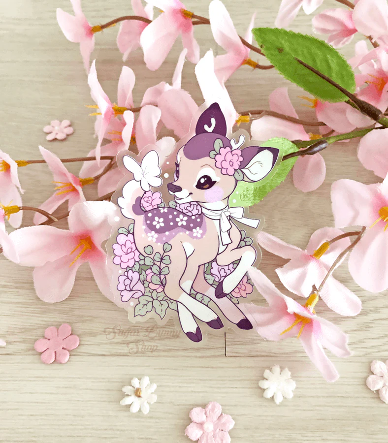 Lavendeer Prance Vinyl Sticker - Image 2