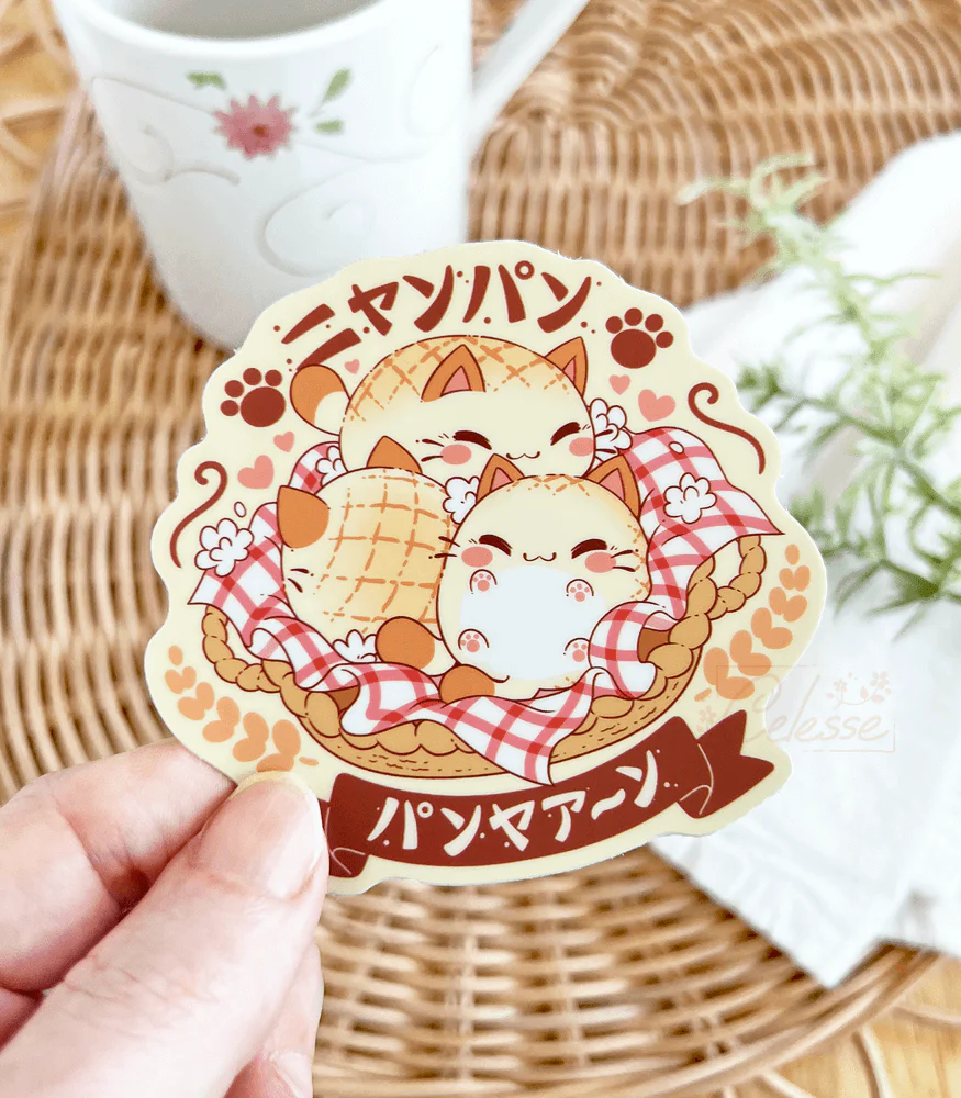 Nyanpan Bakery Vinyl Sticker